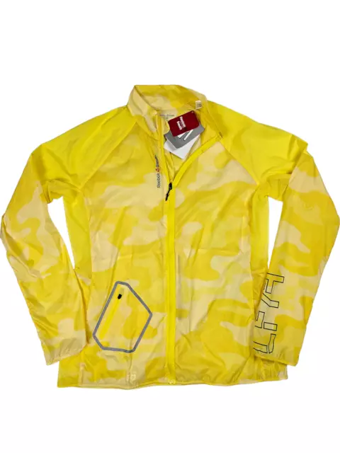 Reebok CrossFit Women's Yellow Light Weight Jacket Size Medium - New