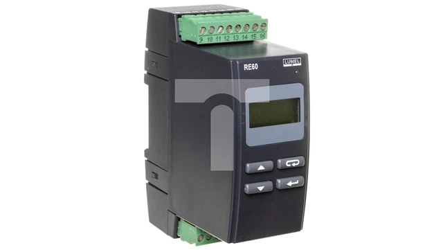 Temperature controller for rail input NiCr-NiAl 0-1300°C main output rela / T1US
