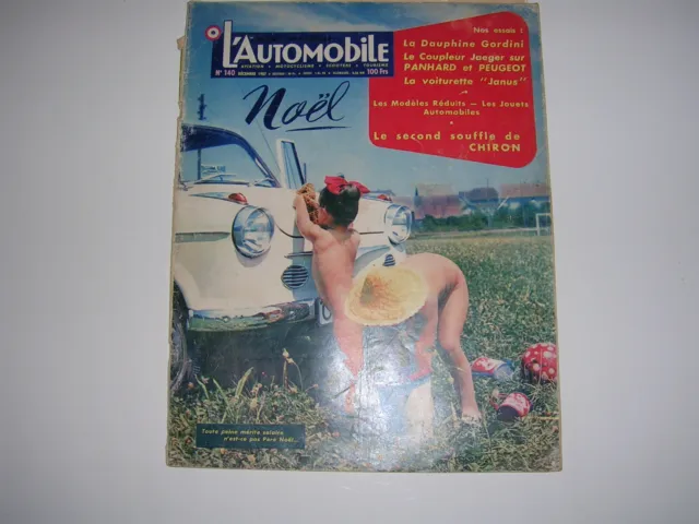 REVUE L'AUTOMOBILE Magazine N°140 de 1957 Port gratuit