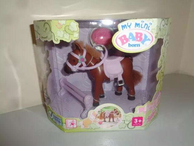 Baby Born My Mini Pony Miniworld Htf Nrfb