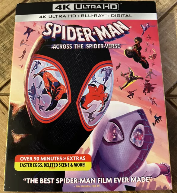 Spider-Man: Across the Spider-Verse (4K Only) With Slipcover
