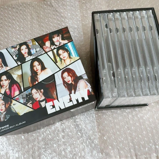 TWICE JAPAN 6TH ALBUM ENEMY 8th Anniversary Box CD Not
