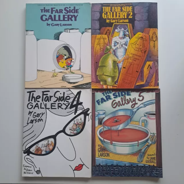 The Far Side Gallery Collection 1, 2, 4, 5 - by Gary Larson (Paperback, 1989)