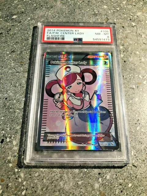 FULL ART POKEMON Center Lady ULTRA RARE 105/106 Pokemon XY