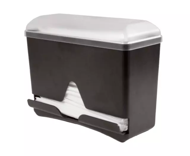 San Jamar St250 Junior Bulk Straw Dispenser  250 Capacity Black