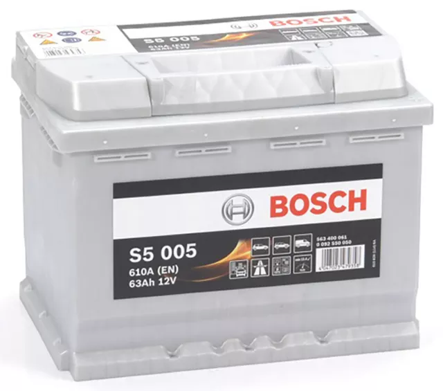 Bosch S5005 Batterie de Voiture 63A/h-610A