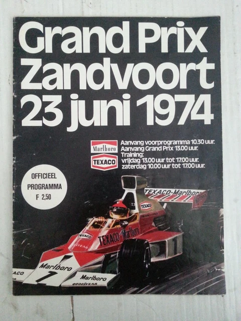 1974 Grand Prix of Monaco original poster, photo by Robert Martin - l'art et l'automobile