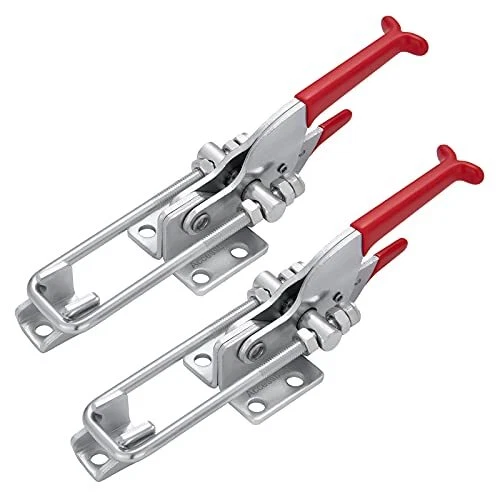 Heavy Duty Large Toggle Clamp Latch,2000Lbs Holding Capacity,Self-L...