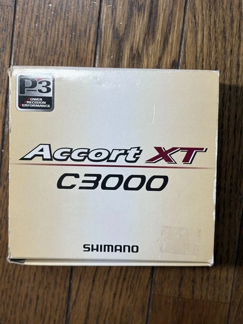 SHIMANO ACCORD XT C3000 Spinning Reel, Gold, Used with Line
