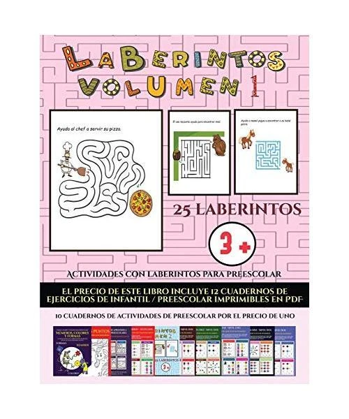 Students Laberintos ACTIVIDADES CON LABERINTOS para preescolar (Laberintos - Volumen 1 ...