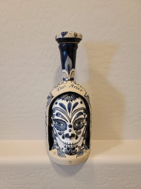 Dos Artes 2021 Skull Limited Edition 1.75L empty bottle