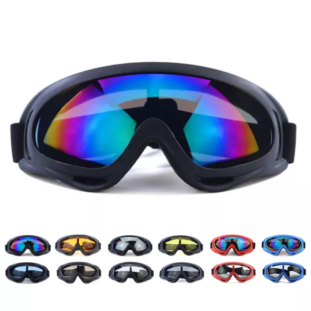 Motorcycle Motorbike Goggles Motocross MX Off-Road Dirt Bike ATV Scooter Glasses