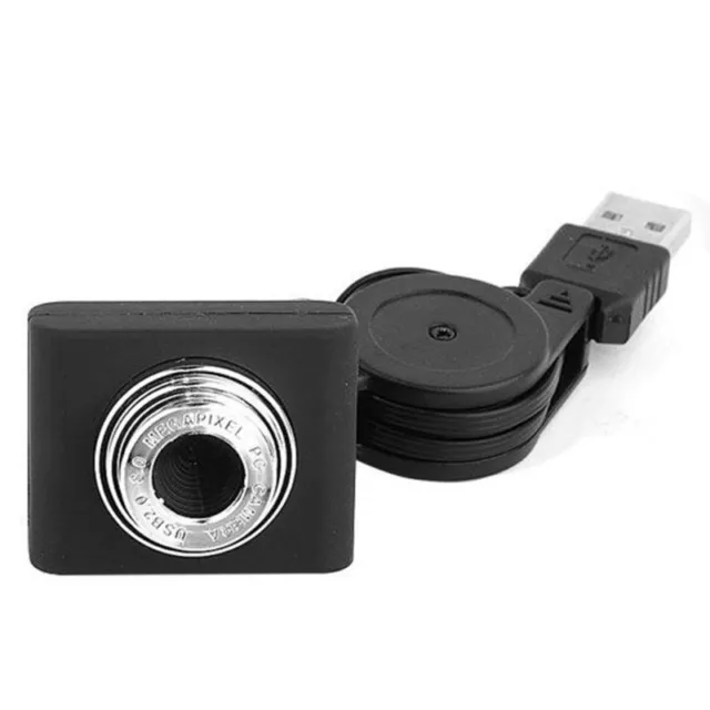 8 Million Pixels Mini Webcam for Web Computer Camera with Microphone for Desk 2
