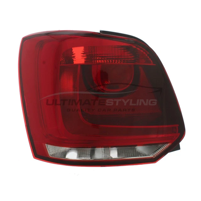 VW POLO REAR Light 20092015 Hatchback Tail Lamp Lens Passenger Side