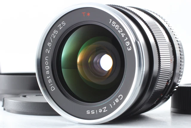 [Beste Mint / Kapuze] Carl Zeiss Distagon T 25mm f2.8 Zs Linse M42 Halterung Aus