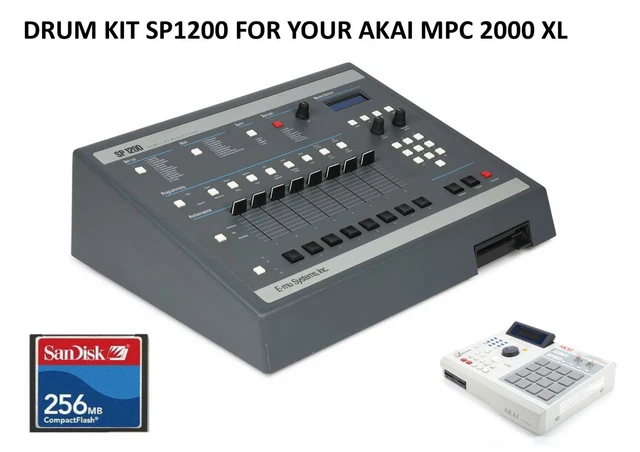 Drum library E-mu sp 1200 for your Mpc 2000 xl