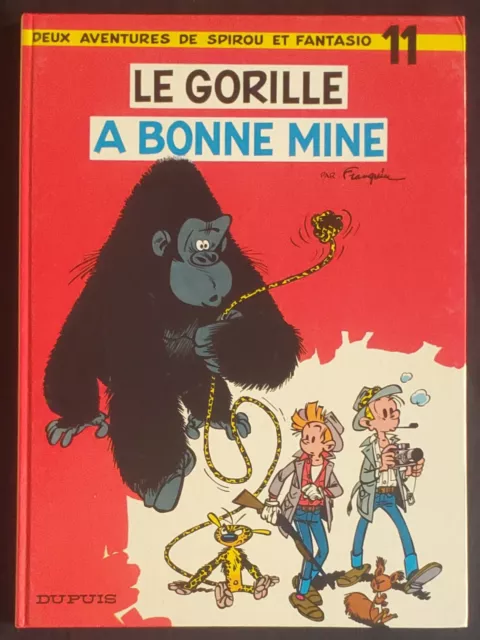 Spirou et Fantasio T11 Le Gorille a Bonne Mine 1977 Franquin Dupuis TTBE
