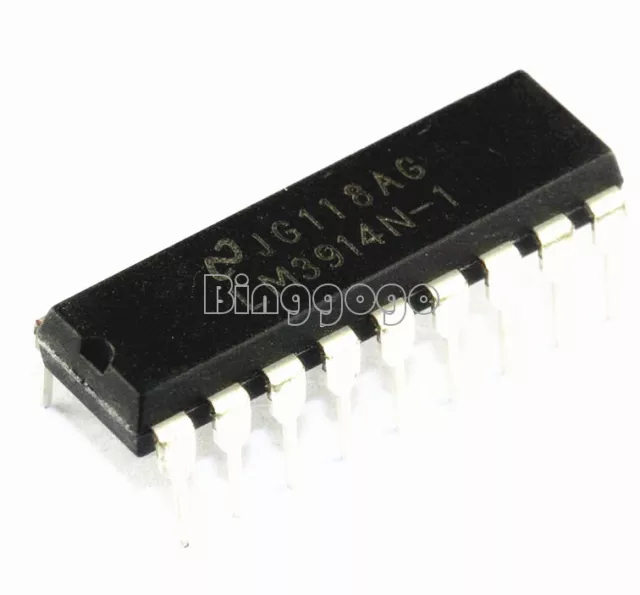 10Stks LED Display Driver IC NSC DIP-18 LM3914N-1 LM3914N-1/​NOPB good quality