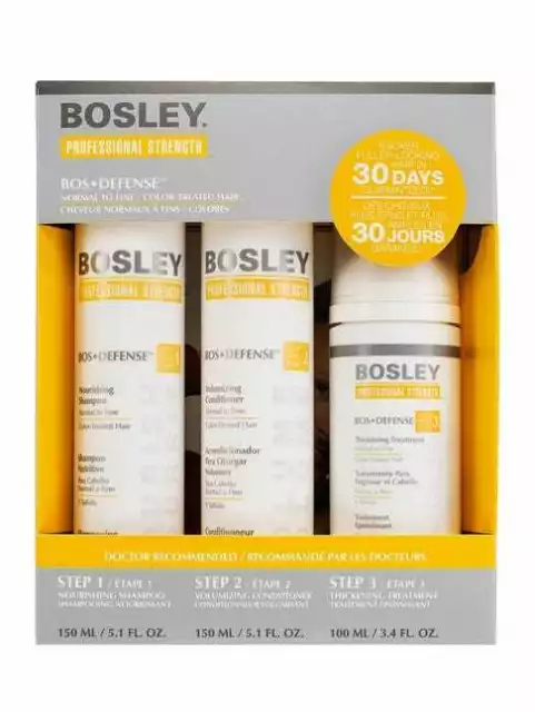 Bosley Defense  Color Starter Kit FOR NORMAL - FINE COLOR TREATED HAIR  CLEARANC