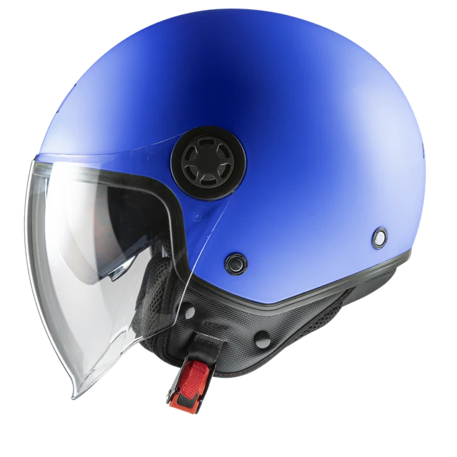 thumbnail image 2 of A-PRO Jet Motorcycle Scooter Helmet – ECE 22-06 Approved, Black, With Avio Visor 2 of 5