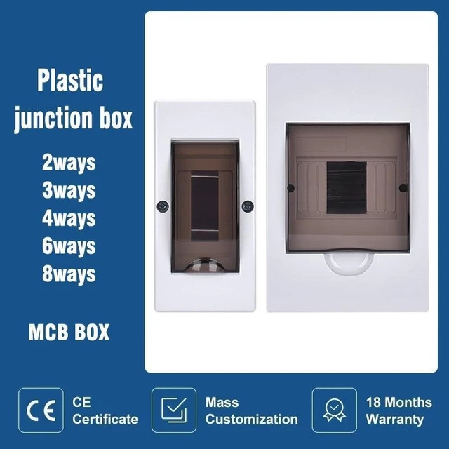 ELECTRICAL DISTRIBUTION BOX Power Junction 28 Ways Circuit Breaker MCB