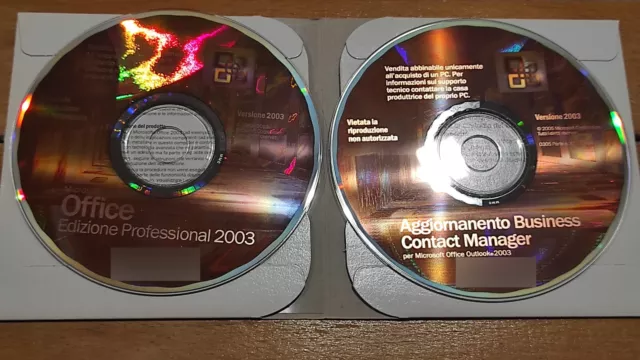 Microsoft Office Professional 2003 con Business Contact Manager