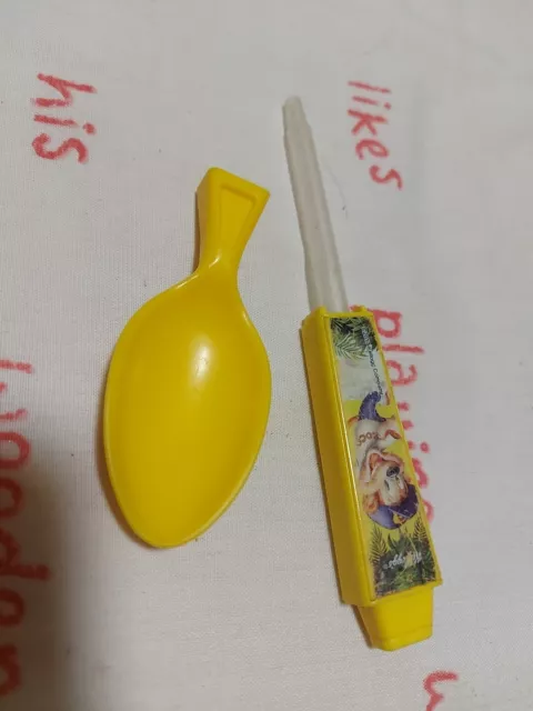 Kelloggs Yellow Stretch n Sip Spoon Coco Monkey 3