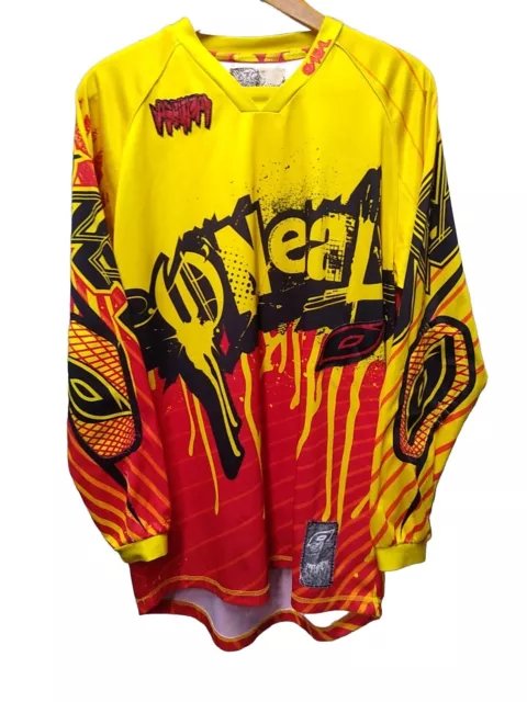 Vintage Motocross Kit Jersey O'Neal Mayhem Large XL (44) Retro Evo RARE