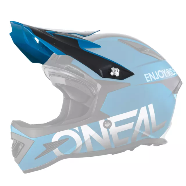 O'neal Visor Warp Blocker Helm Visier blau/schwarz Oneal