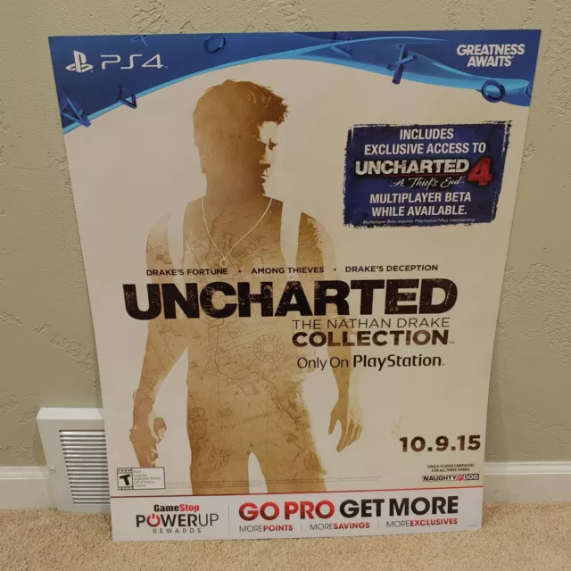 Uncharted Drake's Fortune PS4 PS3 XBOX ONE 360 POSTER MADE IN USA - NVG109