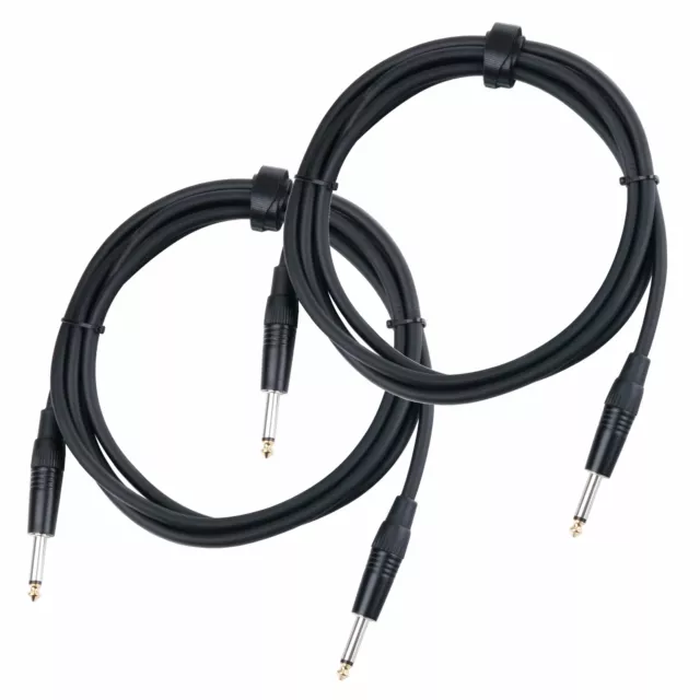 2x Set Pronomic Boxenkabel 2,5m Stage Pro Stecker DJ PA Box Klinke Lautsprecher