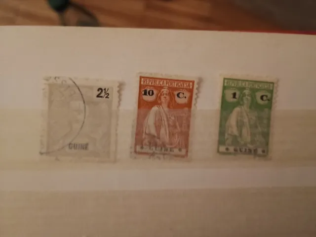 Portugiesische Kolonie GUINEA, CONGO und ST. TOMÉ Lot Briefmarken 2
