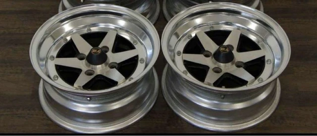 JDM Vintage Longchamp 15inch 7JA 2wheels PCD114.3 15 inch No Tires