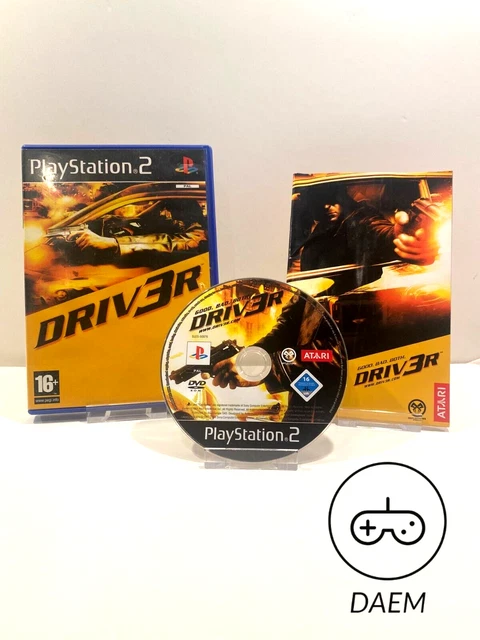 Driver 3 (DRIV3R) (Sony PlayStation 2, PS2) *VGC*