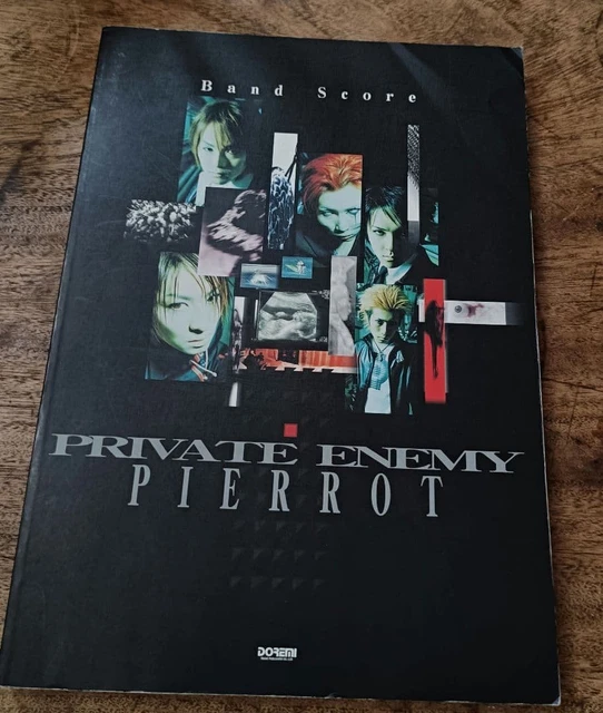 PIERROT PRIVATE ENEMY Band Score 2001 Music Book Japan £81.33