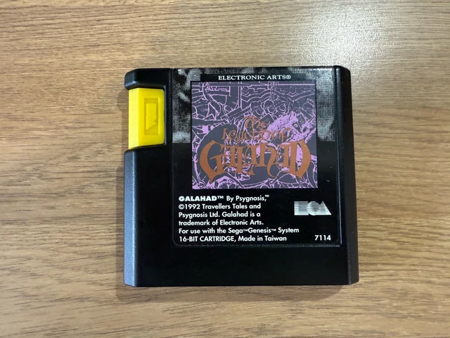 THE LEGEND OF GALAHAD MEGADRIVE COMPLET EUR/FRA 100% OFFICIEL
