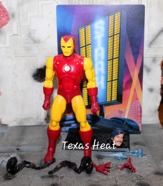 Marvel Legends Iron Man 20th Anniversary 6 Inch Figure toybiz retro