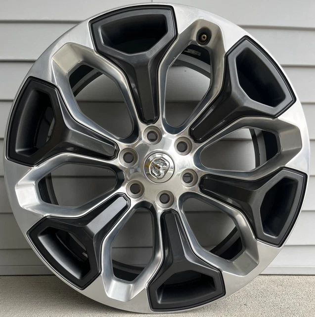 22 INCH WHEEL RIM DODGE RAM 1500 20192024 OEM CHARCOAL POLISHED 2685