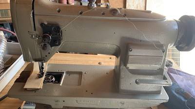 Singer Single Needle Walking foot with Reverse industrial sewing machine
