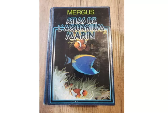 Livre atlas de l'aquarium marin - Mergus
