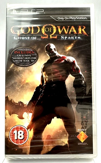 God Of War Ghost Of Sparta Sur PSP - Neuf Sous Blister - État Scellé