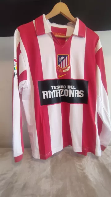 Atletico Madrid Garcia Calvo Centenary match issue shirt