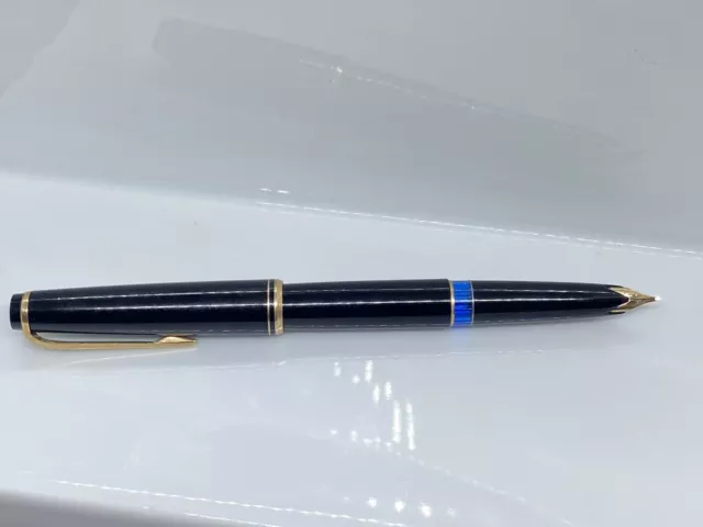 Montblanc Schreibgerät No. 22 schwarz Füller Füllfederhalter Kolbenfüller 6