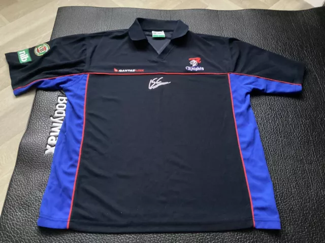 Newcastle Knights NRL Rugby Polo Shirt Top