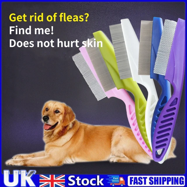 MULTIFUNCTIONAL PET HAIR Comb Tear Stain Removal, Dog/Cat Lice Comb For