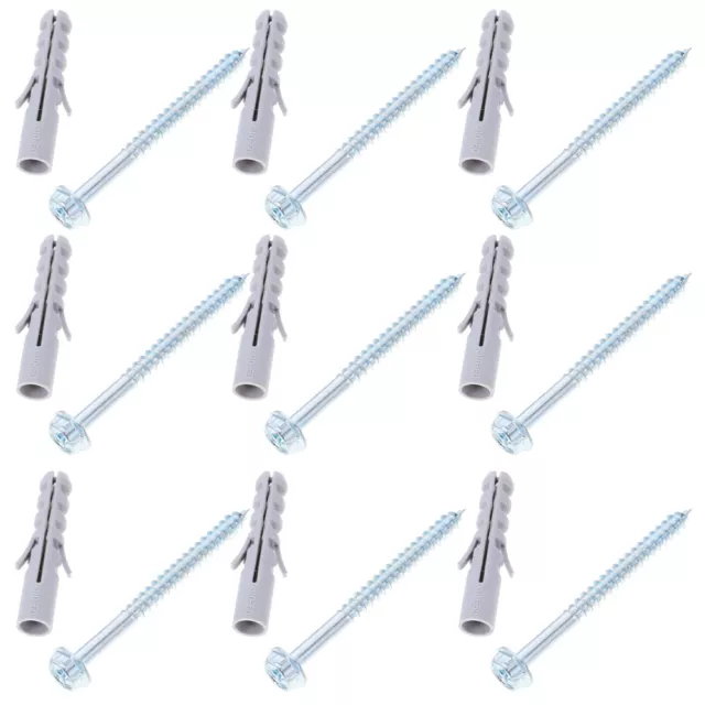 10 Sets Wall Anchors for Brick Tv Mount Stands Expansion Tube