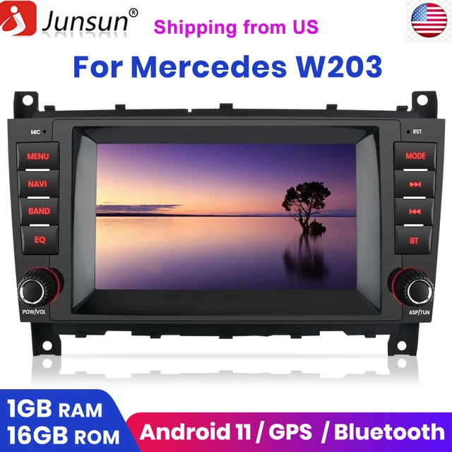Android11 For Mercedes Benz C/CLK Class C230 C320 Car Stereo Radio GPS Navi WIFI