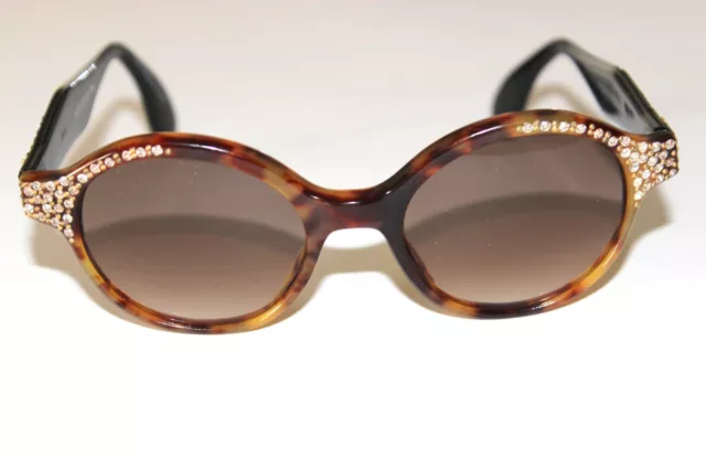 Occhiali da sole vintage EMMANUELLE KHANH STRASS - lenti sfumate - condizioni TOP