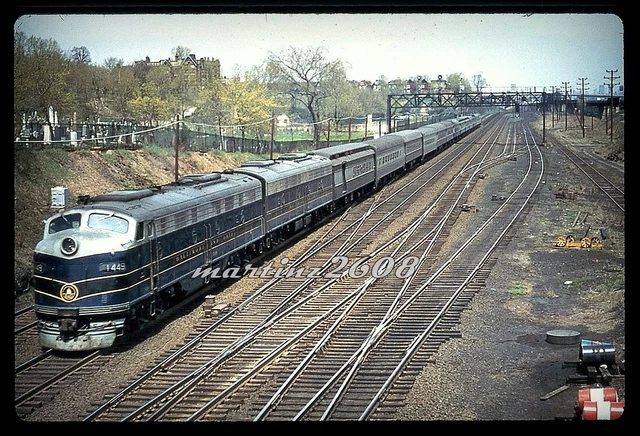 (Mz) Dupe Slide Baltimore & Ohio (B&O) 1449 Action