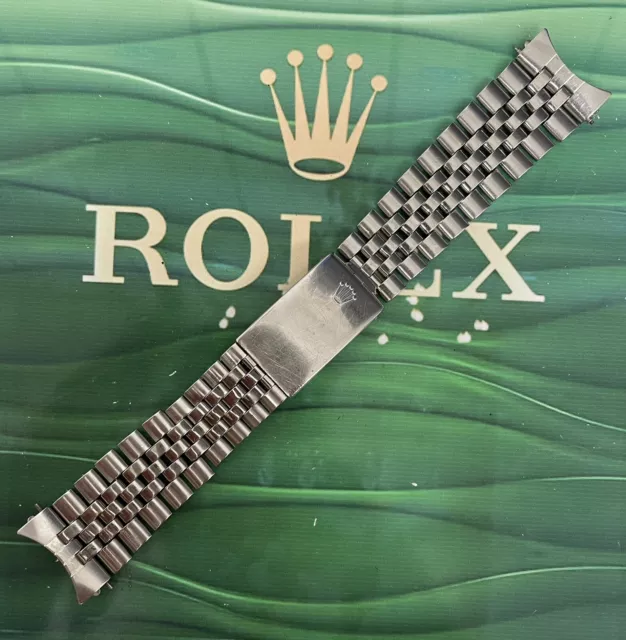 Rolex Datejust 36mm Men Jubilee Bracelet Steel 6251H 55 Ends 20mm Band 1601